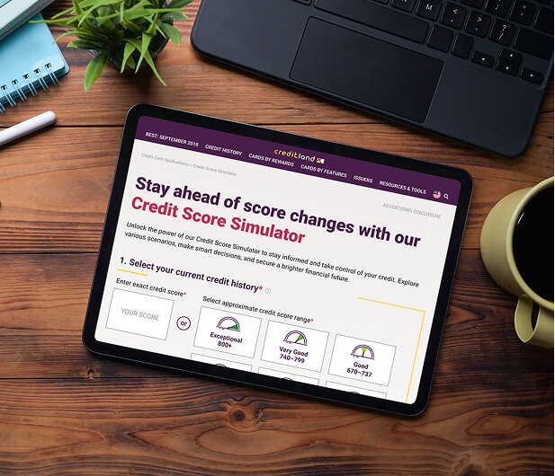 Credit Score Simulator - Credit-Land.com